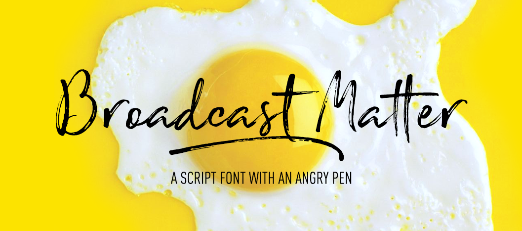 Cool Script Font Handmade Ligatures Brush Pen