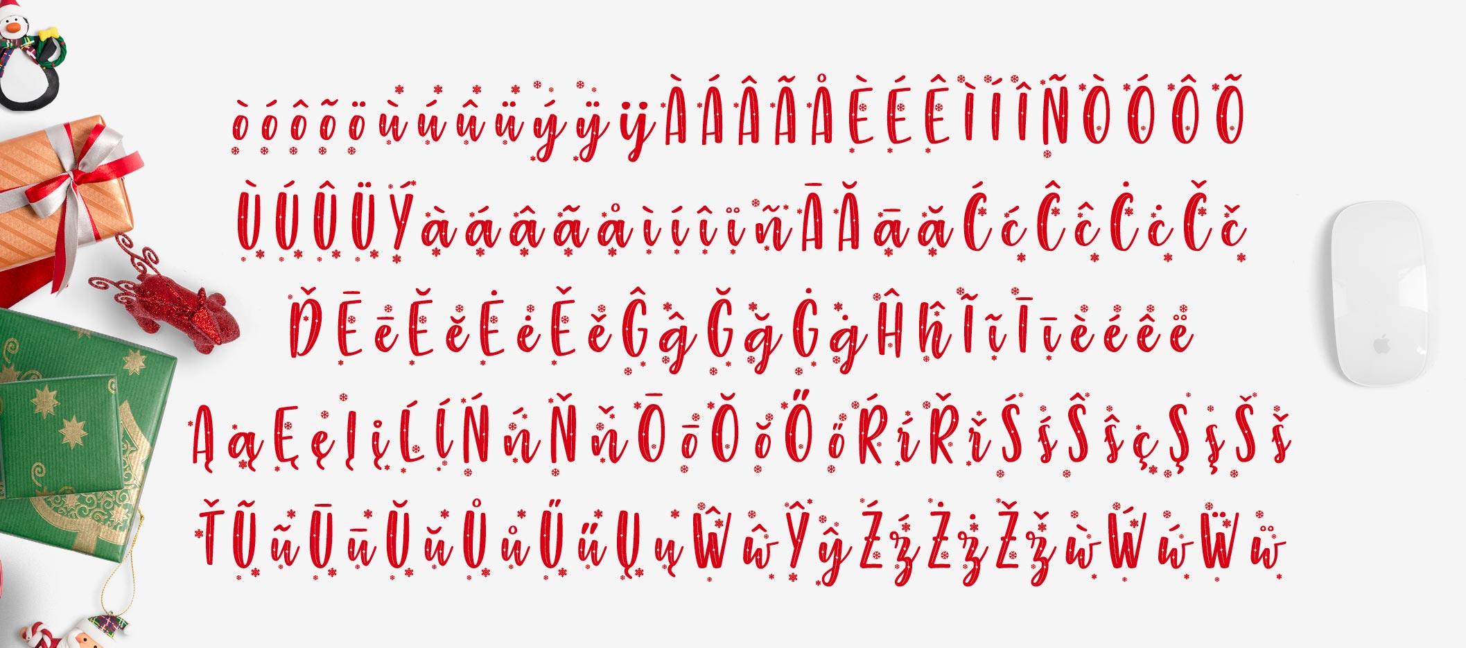 Christmas Font Typeface Santa Claus Typographie Font Wedding