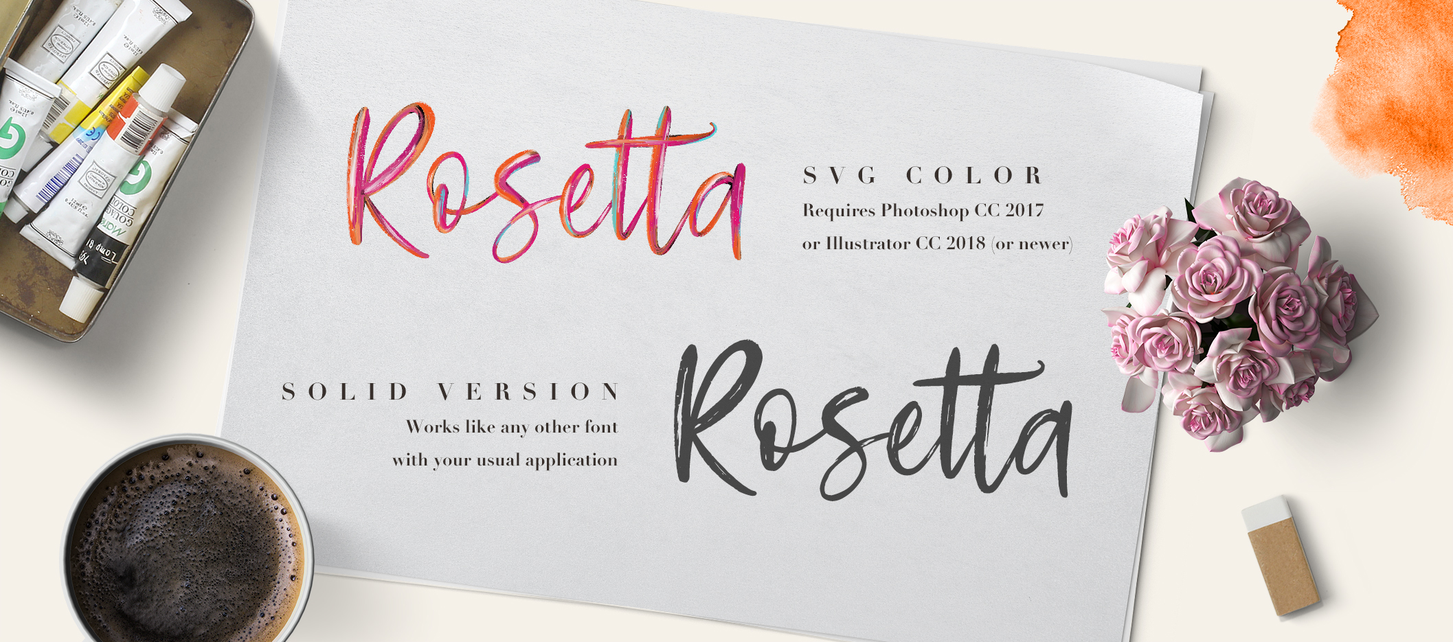 Rosetta SVG Color Font