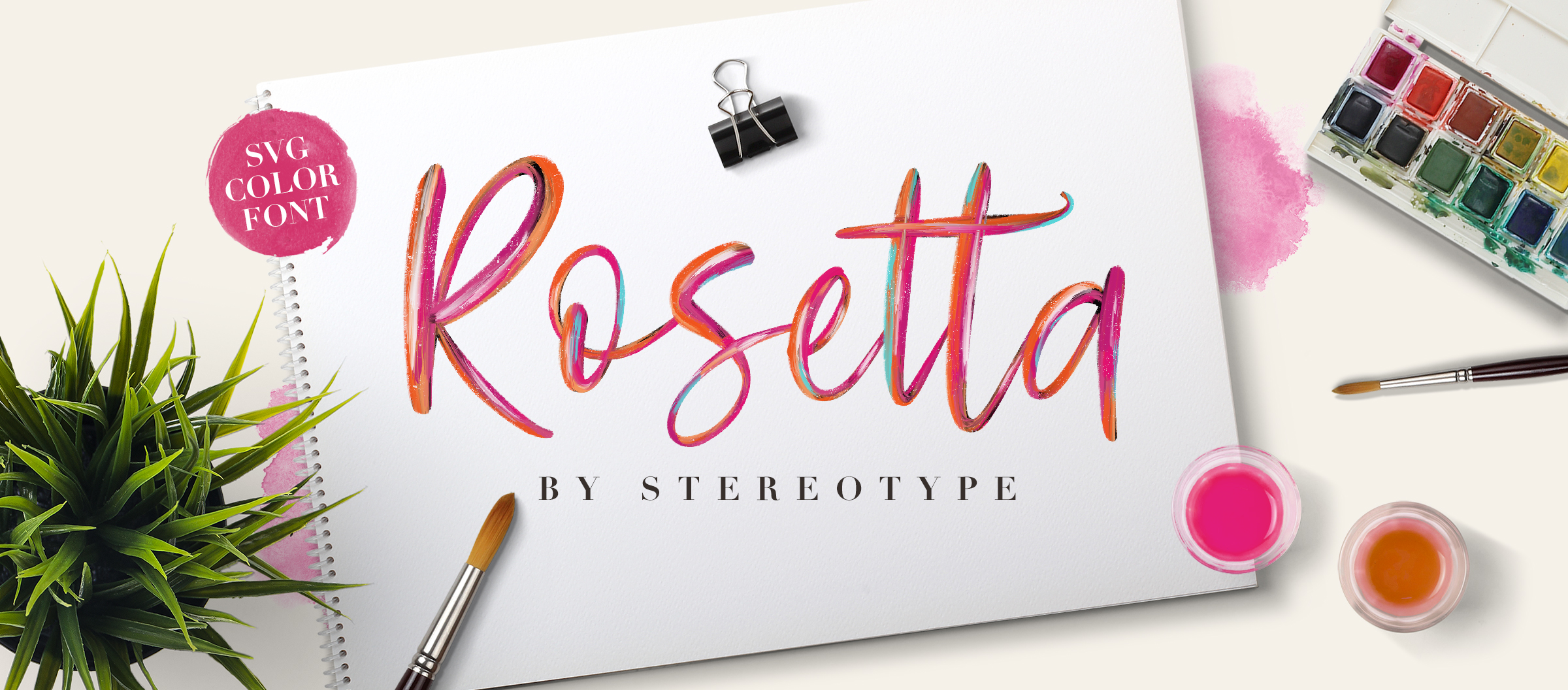 Rosetta SVG Color Font